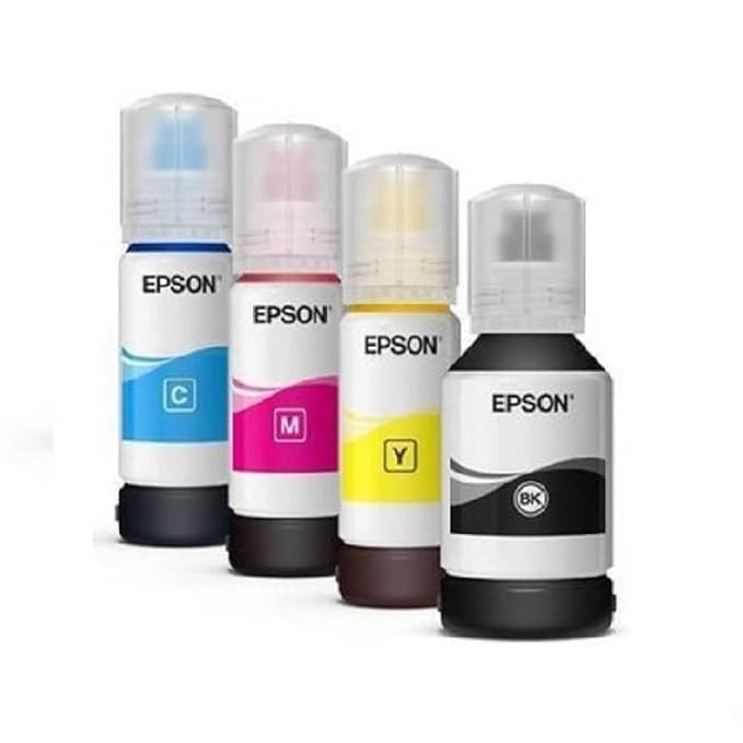 Epson 001 Ink 4 Colors for (L1100,L1200,L3100,L3200,L3500,L5100,L5200,L11050) (Set of 4)