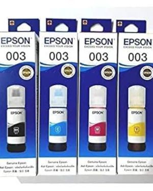 Epson 003 65ml Ink Bottle (Magenta, Yellow, Cyan, Black) ;Compatible with :L1100/L1200/L3100/L3200/L3500/L5100/L5200/L11050