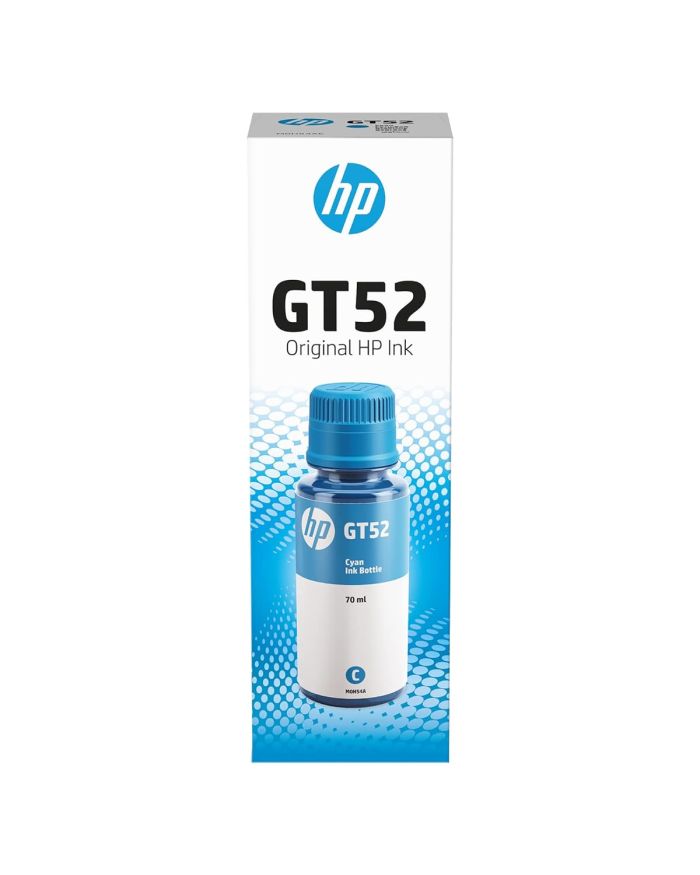 HP GT52 70-ml Cyan Original Ink Bottle