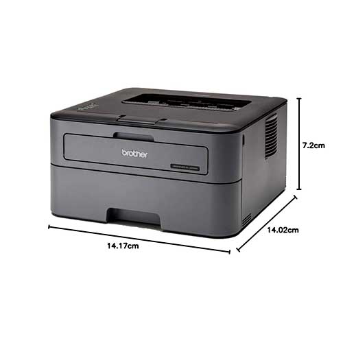 Brother HL-L2321D Automatic Duplex Laser Printers with 30 PPM Print Speed, 8 MB Memory, Large 250 Sheet Paper Tray, Wired USB Connectivity