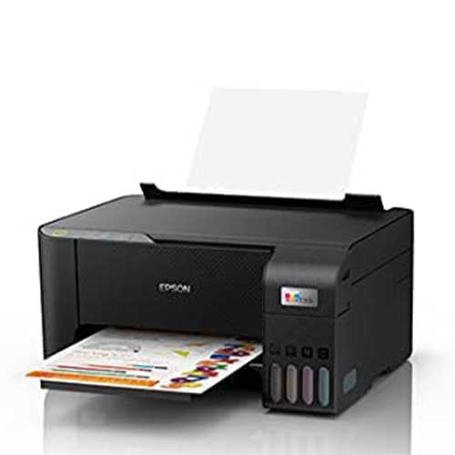 Epson Ecotank L3210 A4 All-in-One Wired Colour Home Inkjet Printers, Black