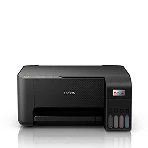 Epson Ecotank L3210 A4 All-in-One Wired Colour Home Inkjet Printers, Black