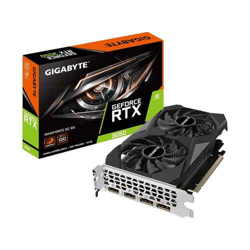 GIGABYTE GEFORCE RTX 3050 WINDFORCE OC 6G 6GB GDDR6