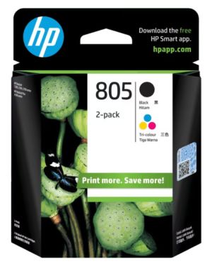 HP 805 Color/Black Ink Cartridge Combo 2in1-Pack