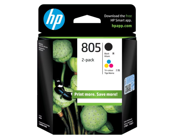 HP 805 Color/Black Ink Cartridge Combo 2in1-Pack