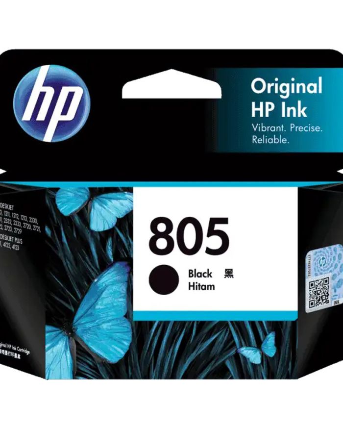 HP 805 Original Ink Cartridge, Black