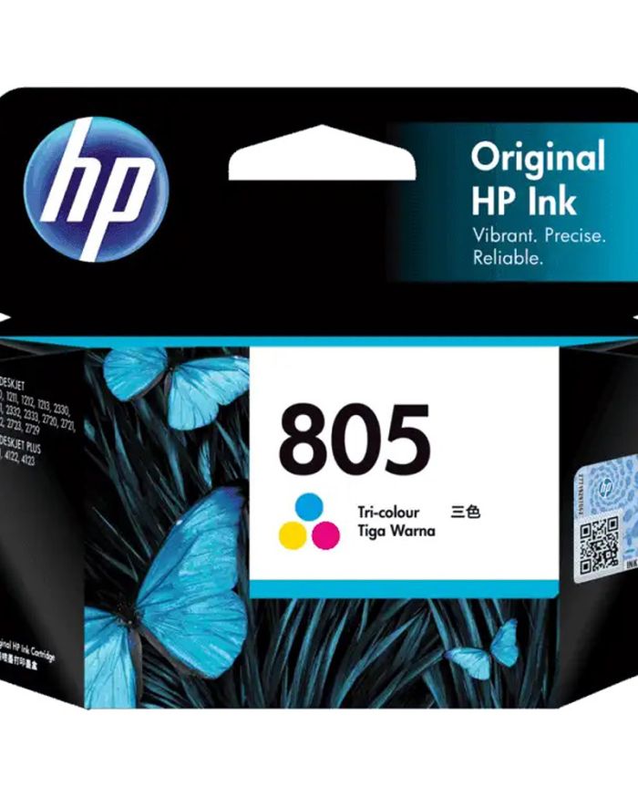 HP 805 Original Ink Cartridge, Tri-color