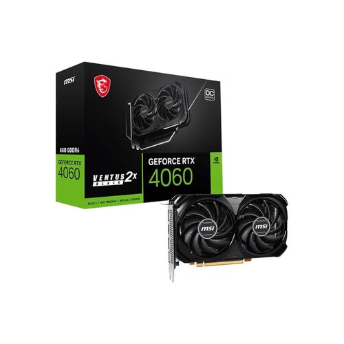 MSI VENTUS 2X BLACK GEFORCE RTX 4060 8GB DDR6