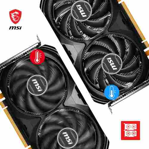 MSI VENTUS 2X BLACK GEFORCE RTX 4060 8GB DDR6